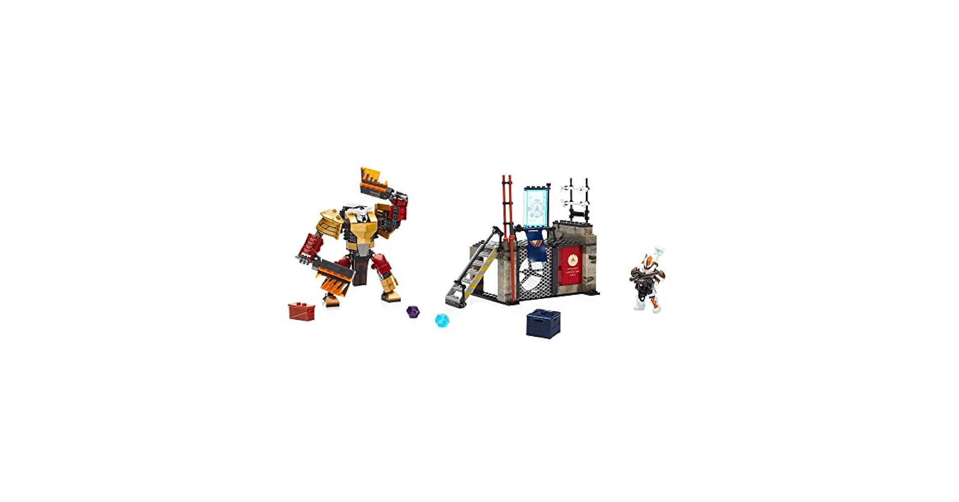 Amazon.com: Mega Bloks Construx Destiny Cabal Bruiser Battle